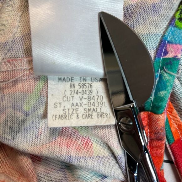 Eber San Francisco Vintage 80s Women Romper Bright Multicolor Punky Brewster Kid - Picture 11 of 12